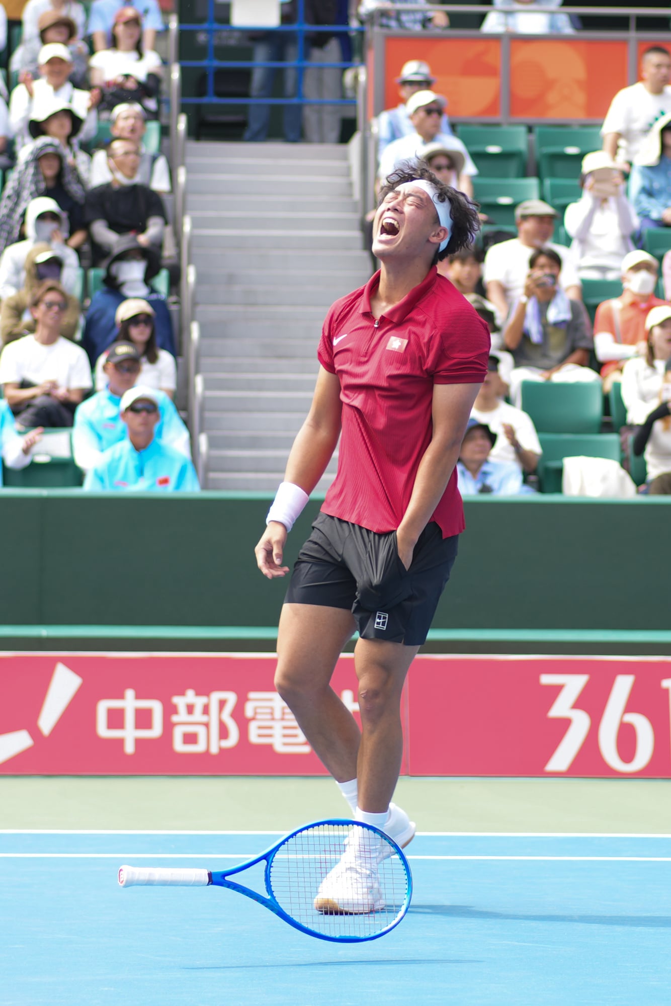 Coleman Wong Chak-lam, a Hong Kong Tennis player, won the Men's Final at the 2026 Asian games.