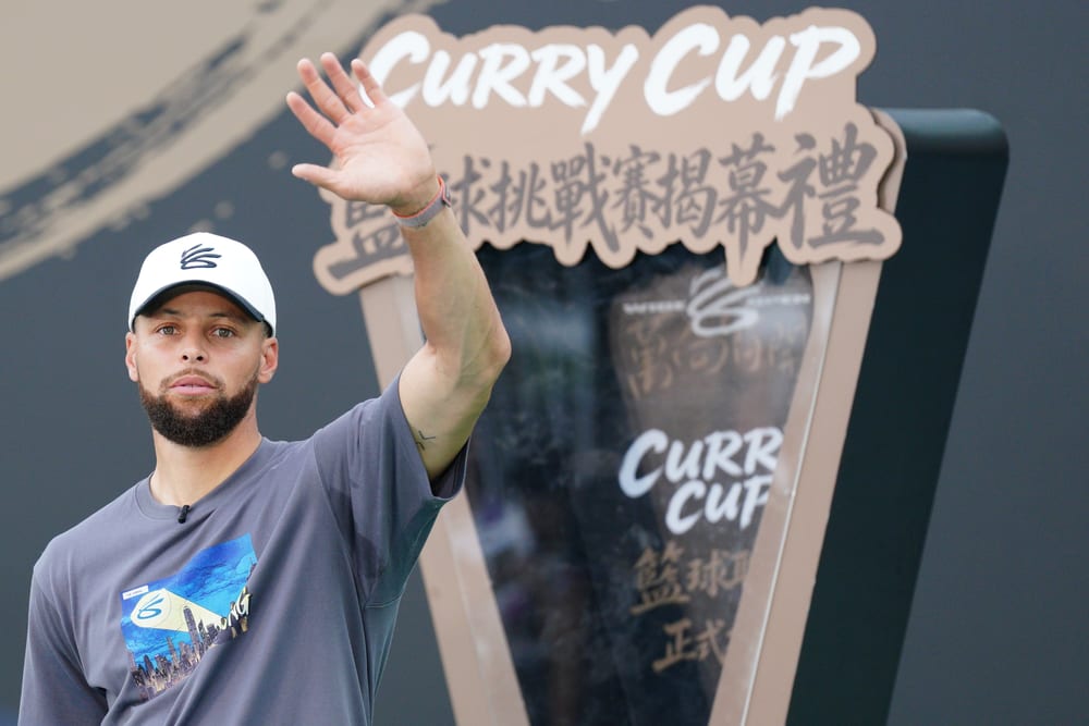 NBA Star Stephen Curry Visiting Hong Kong