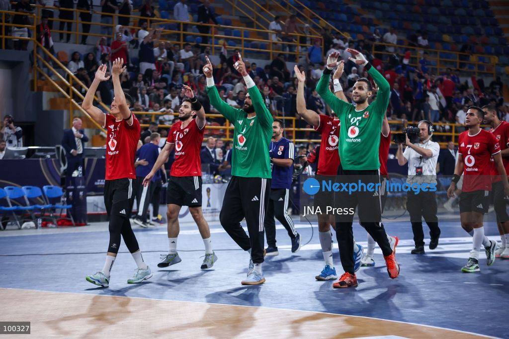 NEW ADMINISTRATIVE CAPITAL, EGYPT, OCTOBER 1, 2026: Zamalek and Al Ahly compete in the bronze medal match of the 19th IHF Men's Club World Championship at the New Administrative Capital Covered Hall. Al Ahly defeated Zamalek 30–25 to secure the bronze medal, with a 19–13 lead at half-time. Photo by Ayman Aref / JNA Press. (Photo by Ayman Aref/JNA Press via Nexpher Images)