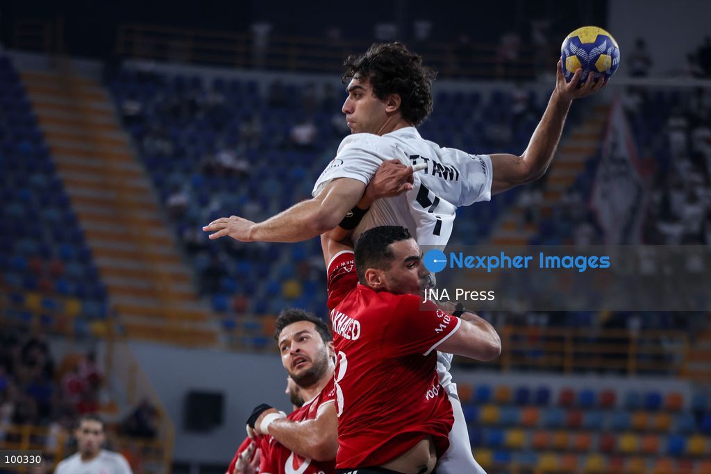 NEW ADMINISTRATIVE CAPITAL, EGYPT, OCTOBER 1, 2026: Zamalek and Al Ahly compete in the bronze medal match of the 19th IHF Men's Club World Championship at the New Administrative Capital Covered Hall. Al Ahly defeated Zamalek 30–25 to secure the bronze medal, with a 19–13 lead at half-time. Photo by Ayman Aref / JNA Press. (Photo by Ayman Aref/JNA Press via Nexpher Images)