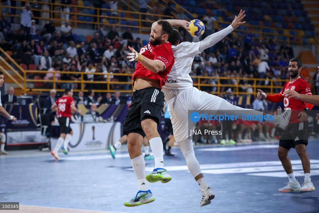 NEW ADMINISTRATIVE CAPITAL, EGYPT, OCTOBER 1, 2026: Zamalek and Al Ahly compete in the bronze medal match of the 19th IHF Men's Club World Championship at the New Administrative Capital Covered Hall. Al Ahly defeated Zamalek 30–25 to secure the bronze medal, with a 19–13 lead at half-time. Photo by Ayman Aref / JNA Press. (Photo by Ayman Aref/JNA Press via Nexpher Images)