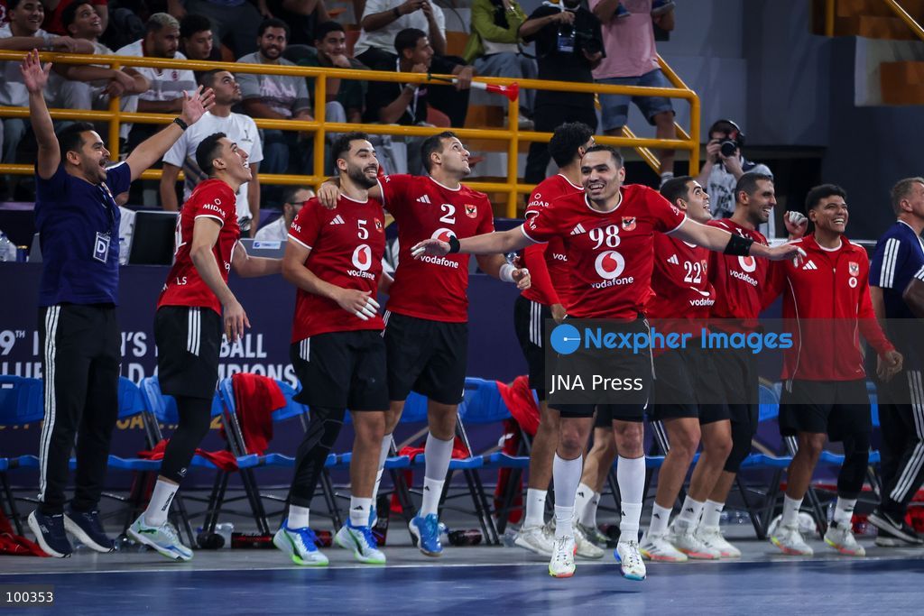 NEW ADMINISTRATIVE CAPITAL, EGYPT, OCTOBER 1, 2026: Zamalek and Al Ahly compete in the bronze medal match of the 19th IHF Men's Club World Championship at the New Administrative Capital Covered Hall. Al Ahly defeated Zamalek 30–25 to secure the bronze medal, with a 19–13 lead at half-time. Photo by Ayman Aref / JNA Press. (Photo by Ayman Aref/JNA Press via Nexpher Images)