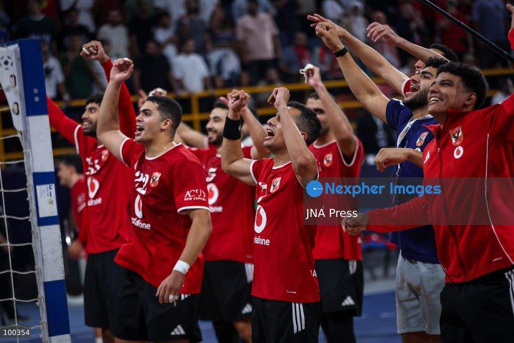 NEW ADMINISTRATIVE CAPITAL, EGYPT, OCTOBER 1, 2026: Zamalek and Al Ahly compete in the bronze medal match of the 19th IHF Men's Club World Championship at the New Administrative Capital Covered Hall. Al Ahly defeated Zamalek 30–25 to secure the bronze medal, with a 19–13 lead at half-time. Photo by Ayman Aref / JNA Press. (Photo by Ayman Aref/JNA Press via Nexpher Images)