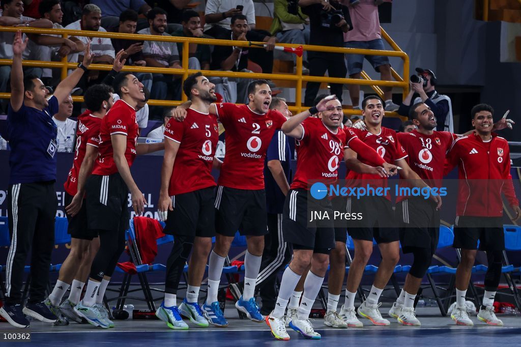 NEW ADMINISTRATIVE CAPITAL, EGYPT, OCTOBER 1, 2026: Zamalek and Al Ahly compete in the bronze medal match of the 19th IHF Men's Club World Championship at the New Administrative Capital Covered Hall. Al Ahly defeated Zamalek 30–25 to secure the bronze medal, with a 19–13 lead at half-time. Photo by Ayman Aref / JNA Press. (Photo by Ayman Aref/JNA Press via Nexpher Images)
