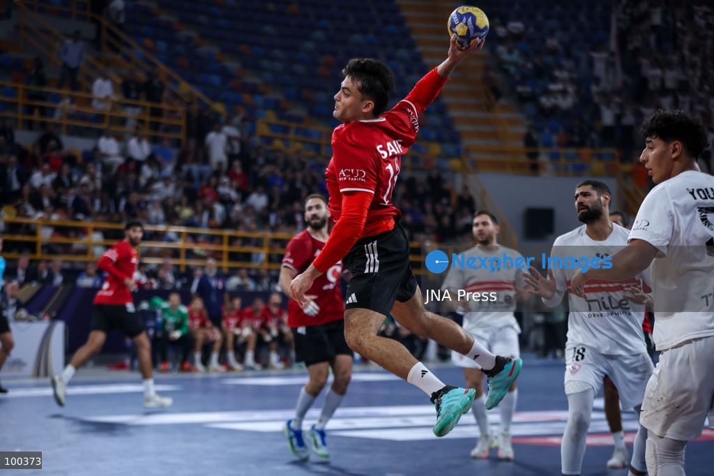 NEW ADMINISTRATIVE CAPITAL, EGYPT, OCTOBER 1, 2026: Zamalek and Al Ahly compete in the bronze medal match of the 19th IHF Men's Club World Championship at the New Administrative Capital Covered Hall. Al Ahly defeated Zamalek 30–25 to secure the bronze medal, with a 19–13 lead at half-time. Photo by Ayman Aref / JNA Press. (Photo by Ayman Aref/JNA Press via Nexpher Images)
