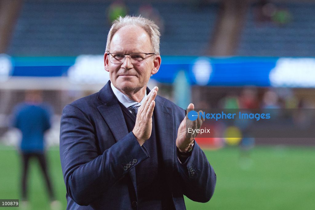 Seattle Sounders FC Head Coach Brian Schmetzer celebrates after winning the MLS match between Sounders FC and Sporting Kansas City at Lumen Field. on October 1, 2026 in Seattle, Washington. (Photo by Jules Doyle/ Eyepix Group) (Photo by Jules Doyle/ Eyepix Group/Eyepix via Nexpher Images)