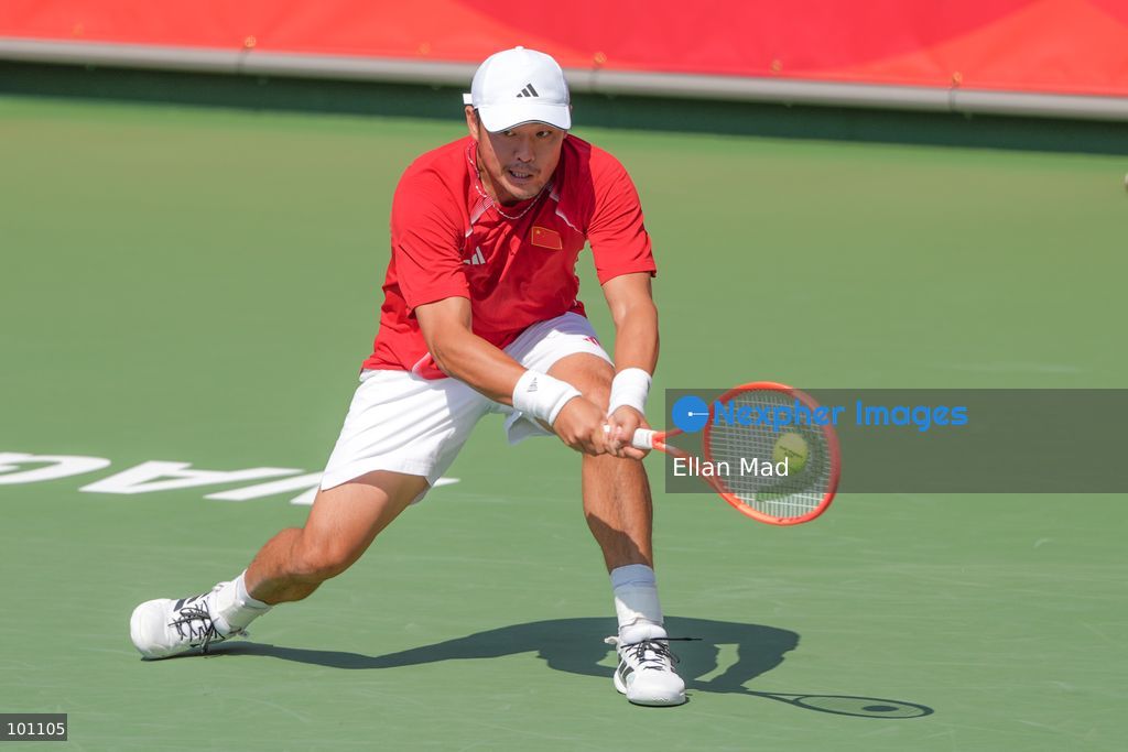 China Tennis player, Wu Yibing during the Men's Final at the 2026 Asian games on October 3, 2026 in Nagoya, Japan. (Photo by Ellan Mad/Nexpher Images)