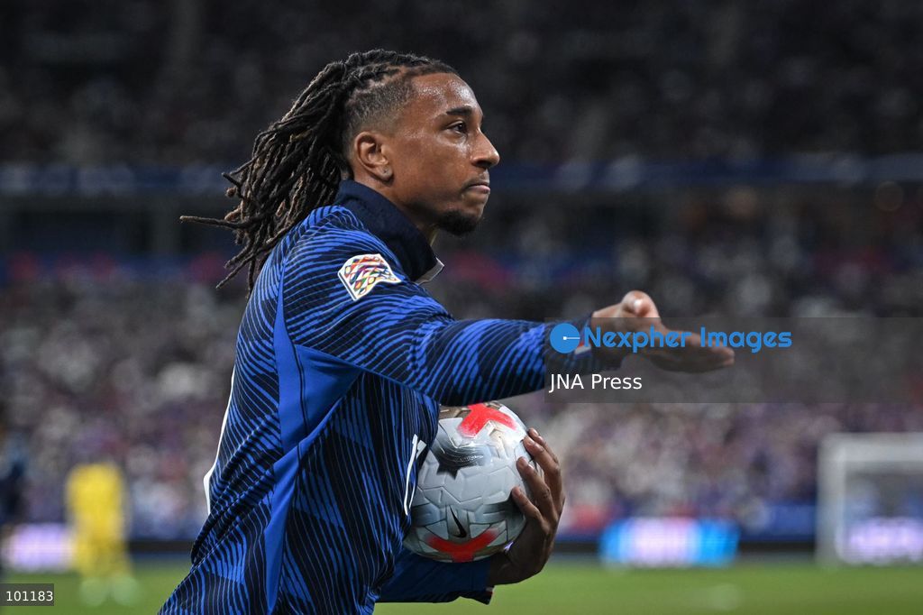 PARIS, FRANCE - OCTOBER 2, 2026: French forward Michael Olise reacts during the Nations League football match between France and Italy at the Stade de France stadium in Saint Denis near Paris on October 2, 2026. Photo by Firas Abdullah / JNA Press (Photo by Firas Abdullah/JNA Press via Nexpher Images)