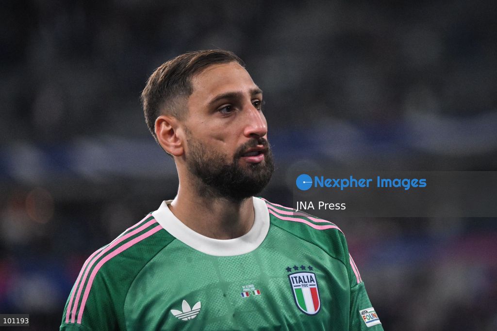 PARIS, FRANCE - OCTOBER 2, 2026: Italy’s goalkeeper Gianluigi Donnarumma looks on at the end of the Nations League football match between France and Italy at the Stade de France stadium in Saint Denis near Paris on October 2, 2026. Photo by Firas Abdullah / JNA Press (Photo by Firas Abdullah/JNA Press via Nexpher Images)
