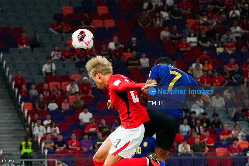 A general view during the first half of the FIFA ASEAN Challenge Cup final between Hong Kong, China and Cambodia at Kai Tak Stadium in Hong Kong on October 3, 2026. (Photo by Zulu Lo/TMHK via Nexpher Images)
