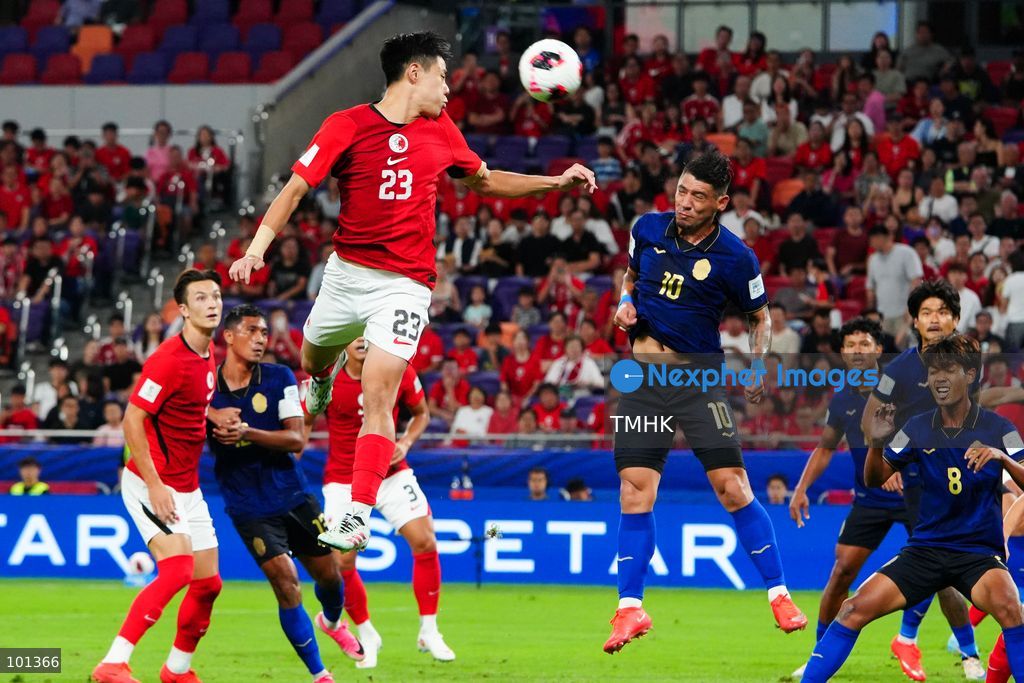A general view during the first half of the FIFA ASEAN Challenge Cup final between Hong Kong, China and Cambodia at Kai Tak Stadium in Hong Kong on October 3, 2026. (Photo by Zulu Lo/TMHK via Nexpher Images)