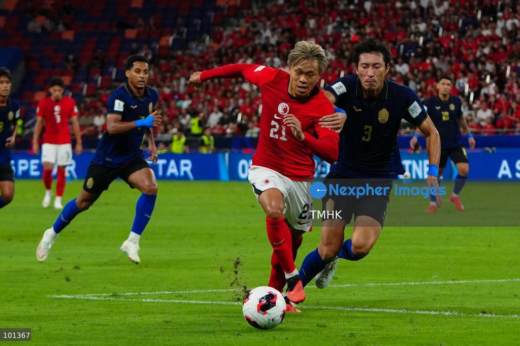 A general view during the first half of the FIFA ASEAN Challenge Cup final between Hong Kong, China and Cambodia at Kai Tak Stadium in Hong Kong on October 3, 2026. (Photo by Zulu Lo/TMHK via Nexpher Images)