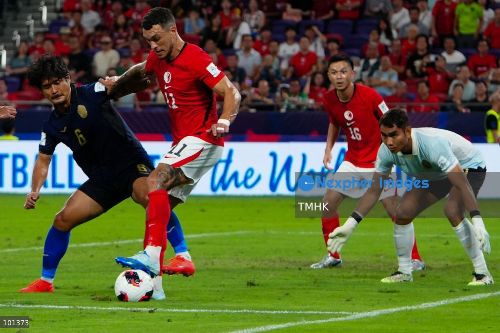 A general view during the first half of the FIFA ASEAN Challenge Cup final between Hong Kong, China and Cambodia at Kai Tak Stadium in Hong Kong on October 3, 2026. (Photo by Zulu Lo/TMHK via Nexpher Images)