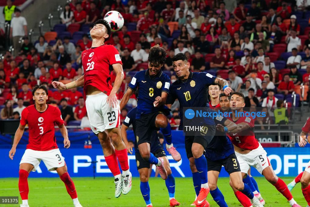 A general view during the first half of the FIFA ASEAN Challenge Cup final between Hong Kong, China and Cambodia at Kai Tak Stadium in Hong Kong on October 3, 2026. (Photo by Zulu Lo/TMHK via Nexpher Images)