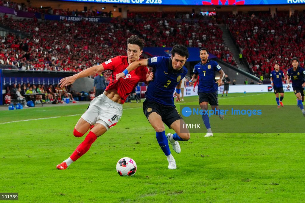 A general view during the second half of the FIFA ASEAN Challenge Cup final between Hong Kong, China and Cambodia at Kai Tak Stadium in Hong Kong on October 3, 2026. (Photo by Zulu Lo/TMHK via Nexpher Images)