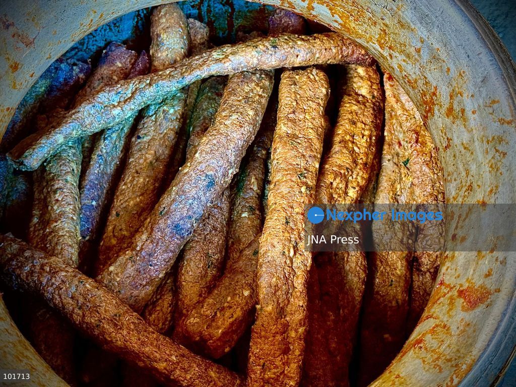 KULGAM, JAMMU AND KASHMIR, INDIA, OCTOBER 4, 2026: Traditional cooks prepare Wazwan, Kashmir's multi-course meat feast, in Kulgam. The elaborate meal remains an important part of Kashmiri weddings and other celebrations, with dishes traditionally prepared by specialist cooks known as wazas. The centuries-old culinary tradition continues to be practiced across Kashmir despite changing lifestyles and modern wedding customs. Photo by Hilal Zargar / JNA Press. (Photo by Hilal Zargar/JNA Press via Nexpher Images)