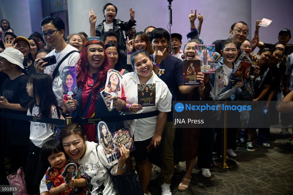 BANGKOK, THAILAND, OCTOBER 4, 2026: Thai singer and guitarist Nene Royal takes part in a victory parade through central Bangkok following her win on Season 21 of America's Got Talent. The 16-year-old, who became the first Thai contestant to win the competition, was welcomed by fans during the "Welcome NENE ROYAL: Win The World for Thailand" celebration organized by Siam Piwat and private-sector partners. The parade began at Siam Paragon and travelled through central Bangkok before returning to the shopping complex for a welcome event. Photo by Watsawat Koktabtim / JNA Press (Photo by Watsawat Koktabtim/JNA Press via Nexpher Images)