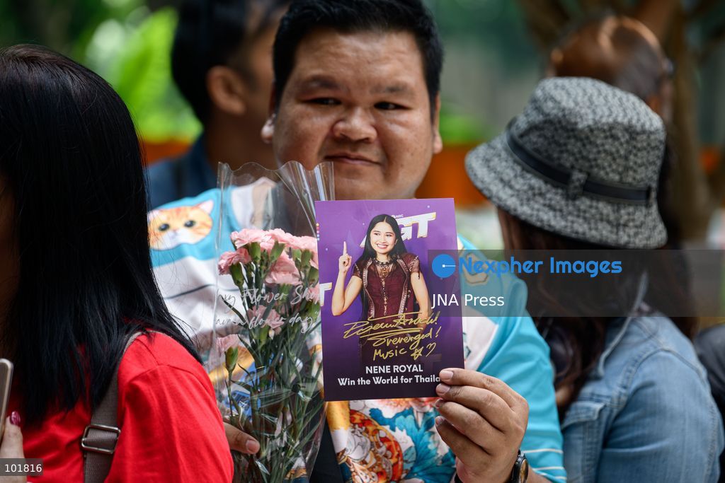 BANGKOK, THAILAND, OCTOBER 4, 2026: Thai singer and guitarist Nene Royal takes part in a victory parade through central Bangkok following her win on Season 21 of America's Got Talent. The 16-year-old, who became the first Thai contestant to win the competition, was welcomed by fans during the "Welcome NENE ROYAL: Win The World for Thailand" celebration organized by Siam Piwat and private-sector partners. The parade began at Siam Paragon and travelled through central Bangkok before returning to the shopping complex for a welcome event. Photo by Watsawat Koktabtim / JNA Press (Photo by Watsawat Koktabtim/JNA Press via Nexpher Images)