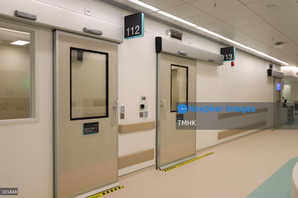 A general view shows the newly fitted outpatient clinic registration counters and patient waiting areas inside the Specialist Outpatient and Oncology Block at Kai Tak Hospital on October 4, 2026 in Hong Kong, ready to welcome its first batch of registered patients tomorrow. (Photo by Gordon Choi/TMHK via Nexpher Images)