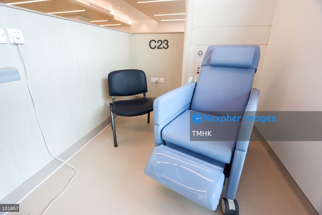 A general view shows the newly fitted outpatient clinic registration counters and patient waiting areas inside the Specialist Outpatient and Oncology Block at Kai Tak Hospital on October 4, 2026 in Hong Kong, ready to welcome its first batch of registered patients tomorrow. (Photo by Gordon Choi/TMHK via Nexpher Images)