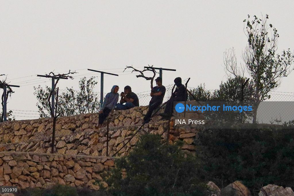 SILWAD, WEST BANK, PALESTINE – OCTOBER 4, 2026: Israeli settlers set fire to olive trees and a car scrap yard between the villages of Ein Yabrud and Silwad, according to the information provided. The owner of the repair shop said more than 50 cars were destroyed in the fire. The incident occurred amid ongoing attacks targeting Palestinian property and agricultural land in the area. Fires affecting olive trees and other Palestinian property have also been reported in areas around Silwad. Photo by Salman Mohsen Alkhatib / JNA Press (Photo by Salman Mohsen Alkhatib/JNA Press via Nexpher Images)