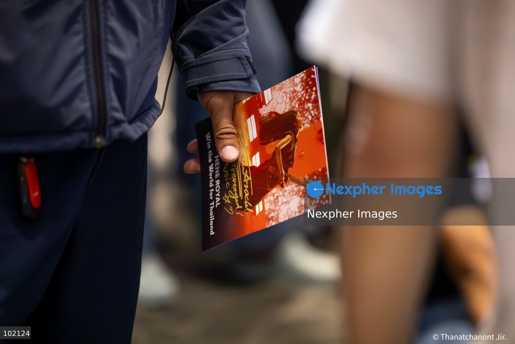 BANGKOK, THAILAND — October 4, 2026: Fans gathered in large numbers at Siam to welcome Nene Royal (Nene Pornnappan), creating a lively atmosphere as supporters came to attend the event and show their support for the artist.
The area around Siam was filled with fans waiting to meet Nene and capture memorable moments during the event. The gathering brought a vibrant atmosphere to one of Bangkok’s busiest shopping districts. (Photo by Nexpher Images/Nexpher Images)