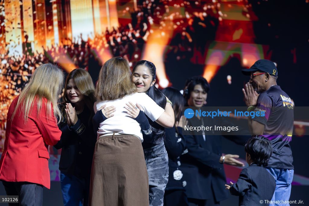 BANGKOK, THAILAND — October 4, 2026: Fans gathered in large numbers at Siam to welcome Nene Royal (Nene Pornnappan), creating a lively atmosphere as supporters came to attend the event and show their support for the artist.
The area around Siam was filled with fans waiting to meet Nene and capture memorable moments during the event. The gathering brought a vibrant atmosphere to one of Bangkok’s busiest shopping districts. (Photo by Nexpher Images/Nexpher Images)