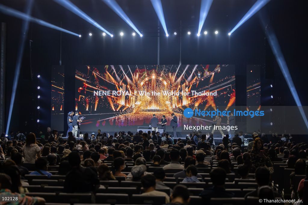 BANGKOK, THAILAND — October 4, 2026: Fans gathered in large numbers at Siam to welcome Nene Royal (Nene Pornnappan), creating a lively atmosphere as supporters came to attend the event and show their support for the artist.
The area around Siam was filled with fans waiting to meet Nene and capture memorable moments during the event. The gathering brought a vibrant atmosphere to one of Bangkok’s busiest shopping districts. (Photo by Nexpher Images/Nexpher Images)