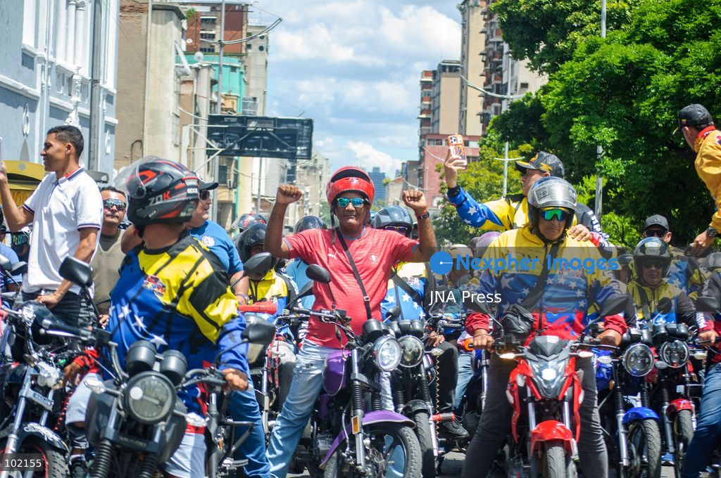 TOP PICS - CARACAS, VENEZUELA, SEPTEMBER 23, 2026: Supporters of Venezuela’s ruling United Socialist Party (PSUV), public-sector workers and pro-government groups march through central Caracas in support of interim President Delcy Rodríguez as she attends the 81st United Nations General Assembly in New York. The demonstration was called by the PSUV to coincide with Rodríguez’s address to the General Assembly. Photo by Mario Flores / JNA Press. (Photo by Mario Flores/JNA Press via Nexpher Images)