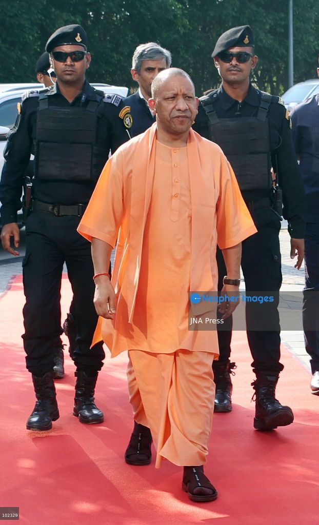 LUCKNOW, INDIA, OCTOBER 6, 2026: Uttar Pradesh Chief Minister Yogi Adityanath attends an event marking the 10th anniversary of HCLTech's operations at HCL IT City in Lucknow. During the event, HCL Group announced a planned investment of 5 billion rupees to expand the IT City, while HCLTech announced an initiative to train 1,000 students in Uttar Pradesh in artificial intelligence and related technologies. Photo by Jitendra Prakash / JNA Press. (Photo by Jitendra Prakash/JNA Press via Nexpher Images)