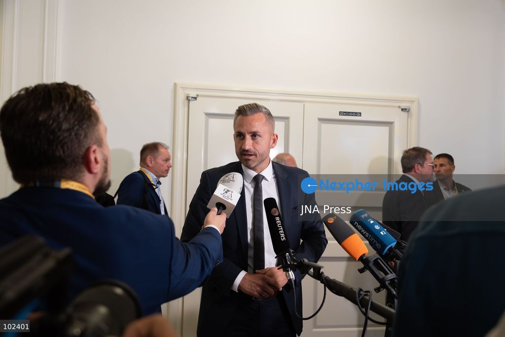 MAGDEBURG, GERMANY, OCTOBER 6, 2026: Lawmakers attend the inaugural session of the newly elected Saxony-Anhalt state parliament in Magdeburg following the September state election, in which the far-right Alternative for Germany (AfD) emerged as the largest party. AfD lawmaker Tobias Rausch was elected president of the state parliament with 48 votes, becoming the first AfD politician to hold the presidency of a German state parliament. Photo by Somaya Abdelrahman/ JNA Press. (Photo by Somaya Abdelrahman/JNA Press via Nexpher Images)