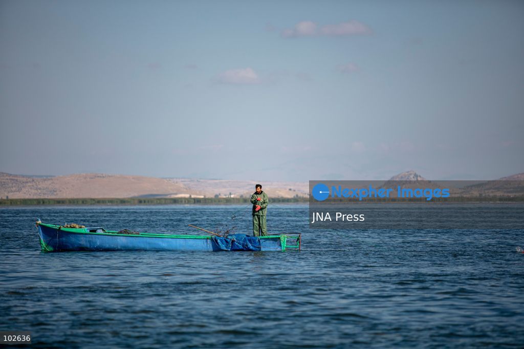 MADA ISLAND, BEYSEHIR, TURKEY, OCTOBER 2026: Residents go about their daily lives on Mada Island in Lake Beysehir, where a small community continues to depend largely on fishing as the island's population declines. With no road connection, school, grocery store or health centre, residents rely on small boats to reach the mainland for basic services and supplies. Local fishermen say falling water levels, pollution and declining catches in Lake Beysehir are adding to economic pressures and encouraging younger residents to leave. Celal Er, a fisherman raising his young child on the island, says his catch over the past week did not cover the cost of fuel for his boat and that he is considering leaving when his child reaches school age. The community's declining population and limited access to essential services are putting increasing pressure on a way of life sustained on the island for generations. Photo by Emrullah Gumus / JNA Press (Photo by Emrullah GÃ¼mÃ¼Å/JNA Press via Nexpher Images)