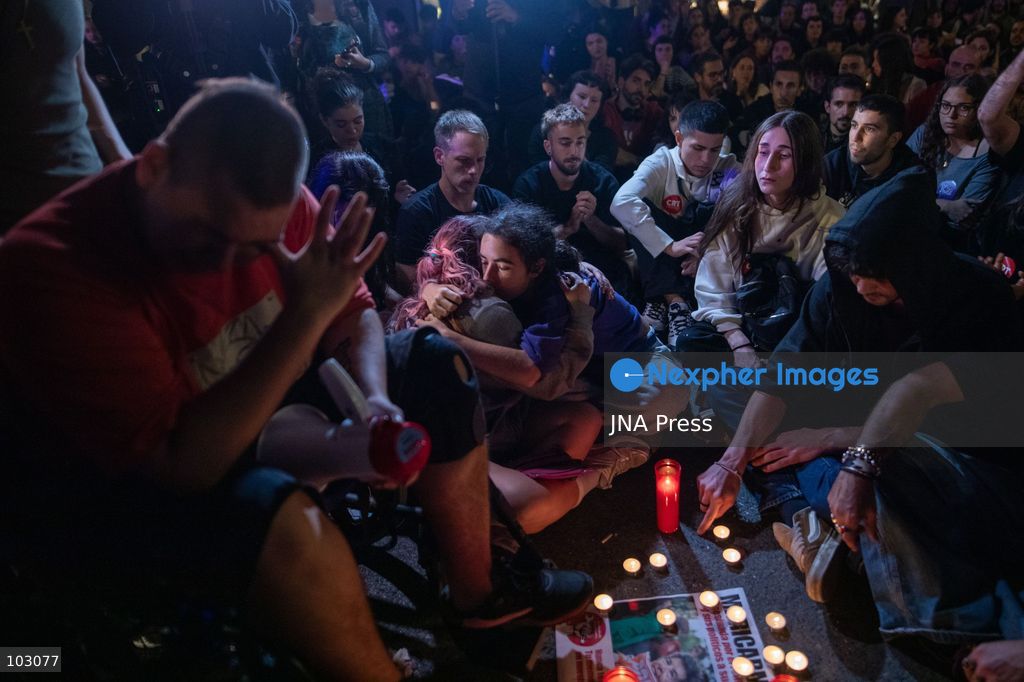 MADRID, SPAIN, OCTOBER 7, 2026: Hundreds of demonstrators gather in central Madrid following the death of Maricarmen Abascal, an elderly woman whose eviction from her longtime home sparked widespread housing protests across Spain. Abascal, who was in her eighties, had been evicted after her apartment was acquired by a real estate investment fund. Her case became a symbol of growing public anger over evictions, housing insecurity and rising housing costs. Photo by C. Carvajal / JNA Press. (Photo by C. Carvajal/JNA Press via Nexpher Images)