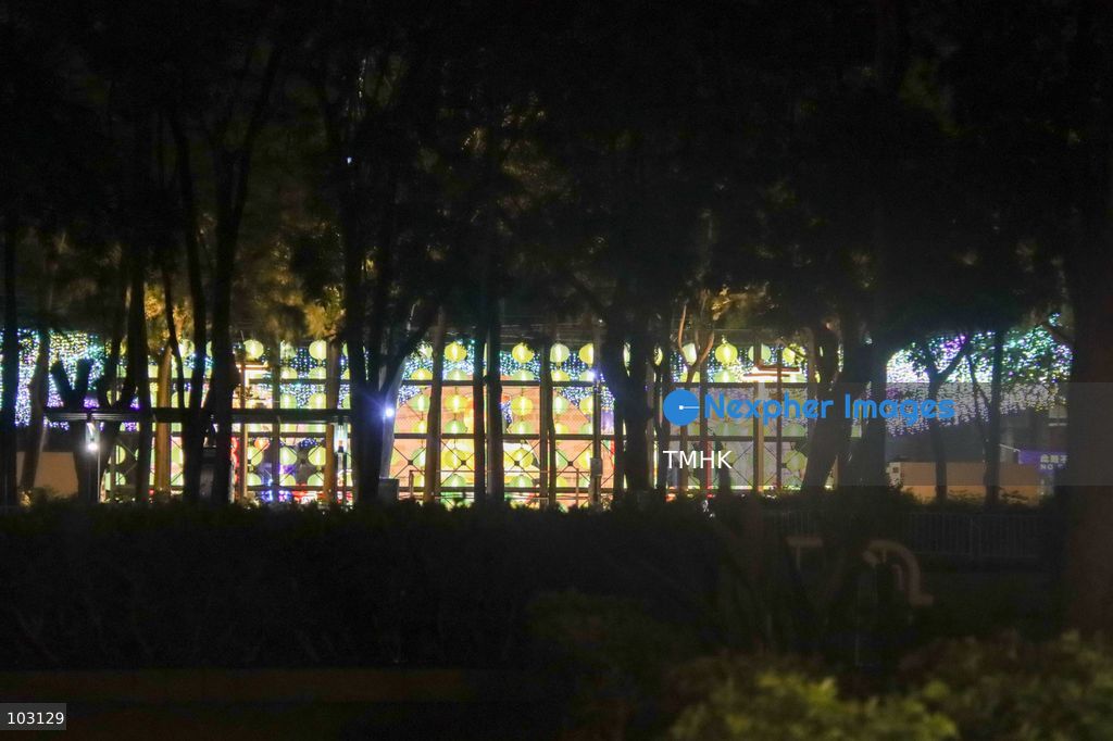 A general view of the Mid-Autumn Lantern Carnival at Victoria Park in Hong Kong on October 4, 2026. The exhibition features colourful lantern installations celebrating local culture and traditional craftsmanship. (Photo by Gordon Choi/TMHK via Nexpher Images)