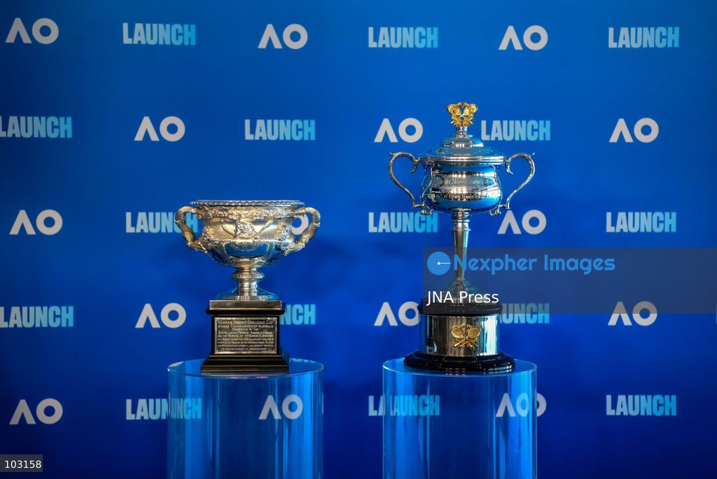 MELBOURNE, AUSTRALIA, OCTOBER 8, 2026: Tennis Australia holds the official media launch of the Australian Open 2027 Grand Slam tennis tournament at the Rod Laver Arena Concourse in Melbourne. The presentation, hosted by former tennis player Jelena Dokic and Australian tennis legend Todd Woodbridge, featured several guests and was followed by a press conference with Tennis Australia CEO Andrew Abdo ahead of the upcoming tournament. Photo by Alexander Bogatyrev / JNA Press. (Photo by Alexander Bogatyrev/JNA Press via Nexpher Images)