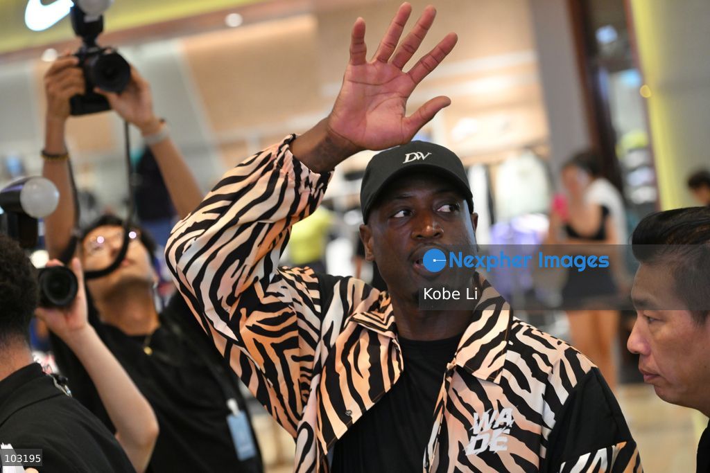 Dwyane Wade, a NBA player attends at an event on October 8, 2026 in Hong Kong. (Photo by Kobe Li/Nexpher Images)