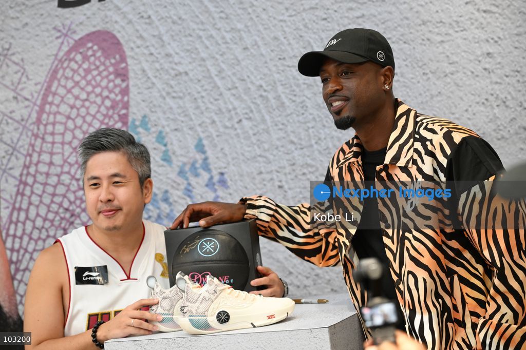 Dwyane Wade, a NBA player attends at an event on October 8, 2026 in Hong Kong. (Photo by Kobe Li/Nexpher Images)