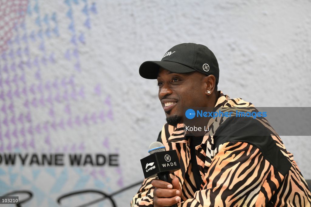 Dwyane Wade, a NBA player attends at an event on October 8, 2026 in Hong Kong. (Photo by Kobe Li/Nexpher Images)