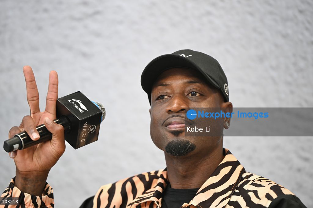 Dwyane Wade, a NBA player attends at an event on October 8, 2026 in Hong Kong. (Photo by Kobe Li/Nexpher Images)
