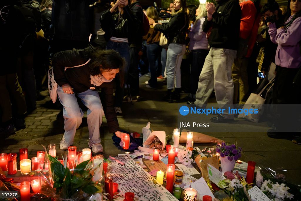 MADRID, SPAIN, OCTOBER 8, 2026: Thousands of people march through central Madrid in memory of Maricarmen Abascal, an 87-year-old woman who died on October 7, two weeks after being evicted from the apartment where she had lived for 71 years. Organized by the Sindicato de Inquilinas de Madrid, the march began at Puerta del Sol and ended outside Abascal's former home in the Retiro district. Around 20,000 people participated, according to the Spanish government's delegation in Madrid. Abascal's eviction on September 23 sparked widespread housing protests and encampments across Spain, with demonstrators demanding stronger tenant protections and measures against evictions. Photo by Tomas Calle / JNA Press. (Photo by Tomas Calle/JNA Press via Nexpher Images)