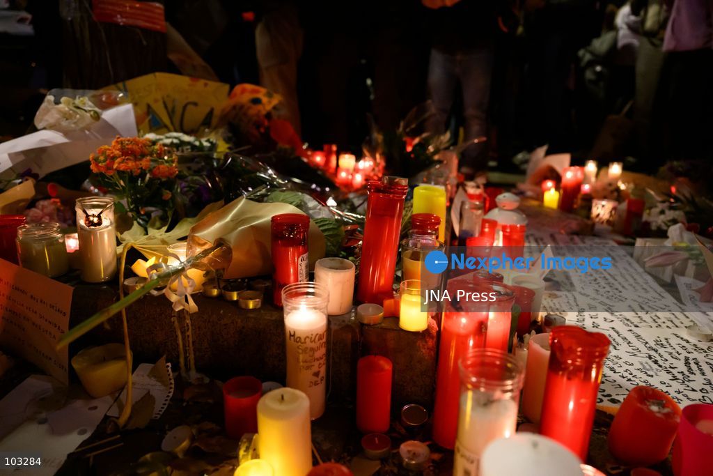 MADRID, SPAIN, OCTOBER 8, 2026: Thousands of people march through central Madrid in memory of Maricarmen Abascal, an 87-year-old woman who died on October 7, two weeks after being evicted from the apartment where she had lived for 71 years. Organized by the Sindicato de Inquilinas de Madrid, the march began at Puerta del Sol and ended outside Abascal's former home in the Retiro district. Around 20,000 people participated, according to the Spanish government's delegation in Madrid. Abascal's eviction on September 23 sparked widespread housing protests and encampments across Spain, with demonstrators demanding stronger tenant protections and measures against evictions. Photo by Tomas Calle / JNA Press. (Photo by Tomas Calle/JNA Press via Nexpher Images)
