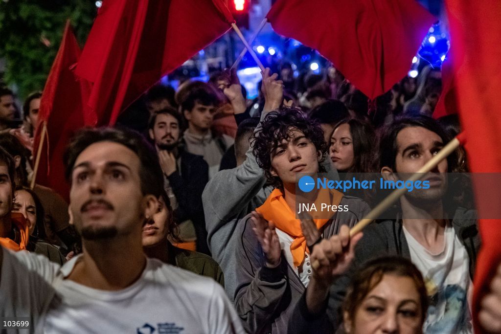 BARCELONA, SPAIN, OCTOBER 9, 2026: Thousands of housing rights protesters march through central Barcelona demanding stronger protections against evictions and calling for a general strike on November 11. The demonstration, organized by housing unions and activist groups, drew approximately 3,000 participants according to local police, while organizers estimated 15,000. Demonstrators observed a minute of silence in memory of Maricarmen Abascal, an 87-year-old woman who died following her eviction in Madrid, and Olga Matute and Javier, who died by suicide after being evicted in L'Hospitalet de Llobregat. The march began at Placa Universitat and continued through the city center. Photo by Miguel Galmés / JNA Press. (Photo by Miguel Galmés/JNA Press via Nexpher Images)