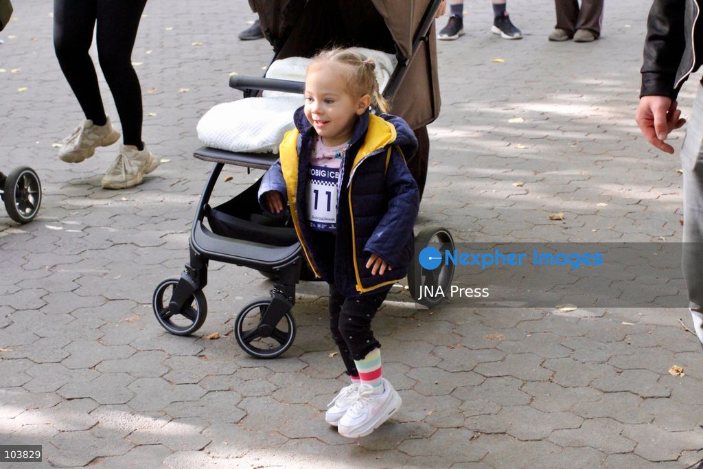 LVIV, UKRAINE, OCTOBER 10, 2026: Around 200 participants take part in the PROBIG | SviTY Run charity event in Lviv to raise funds for children and adolescents affected by the war in Ukraine. Organized by Kids of Ukraine in collaboration with PROBIG and event partners, the fundraiser featured 2.5-kilometer and 5-kilometer races, a children's race and a special race for mothers. Proceeds will support the SviTY program, which operates four psychosocial support centers in Lviv, Khmelnytskyi, Cherkasy and Zhytomyr, providing psychological assistance, social integration activities and educational guidance to adolescents affected by the war. Photo by Catherine Manso / JNA Press. (Photo by Catherine Manso/JNA Press via Nexpher Images)