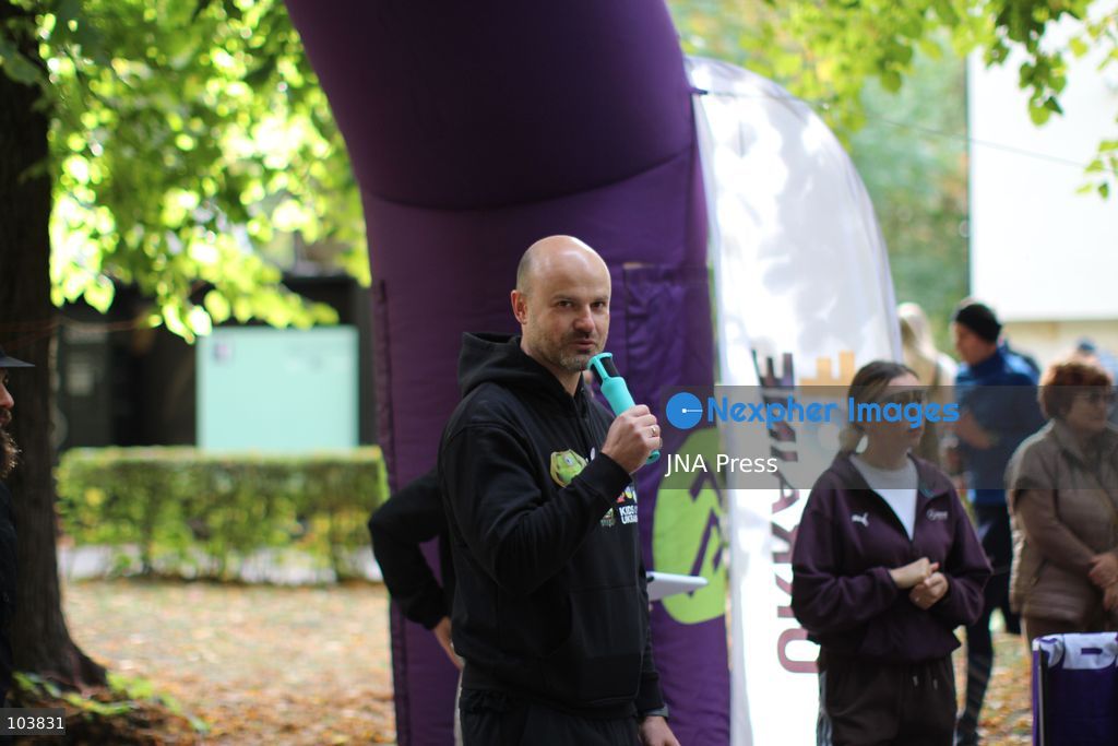 LVIV, UKRAINE, OCTOBER 10, 2026: Around 200 participants take part in the PROBIG | SviTY Run charity event in Lviv to raise funds for children and adolescents affected by the war in Ukraine. Organized by Kids of Ukraine in collaboration with PROBIG and event partners, the fundraiser featured 2.5-kilometer and 5-kilometer races, a children's race and a special race for mothers. Proceeds will support the SviTY program, which operates four psychosocial support centers in Lviv, Khmelnytskyi, Cherkasy and Zhytomyr, providing psychological assistance, social integration activities and educational guidance to adolescents affected by the war. Photo by Catherine Manso / JNA Press. (Photo by Catherine Manso/JNA Press via Nexpher Images)