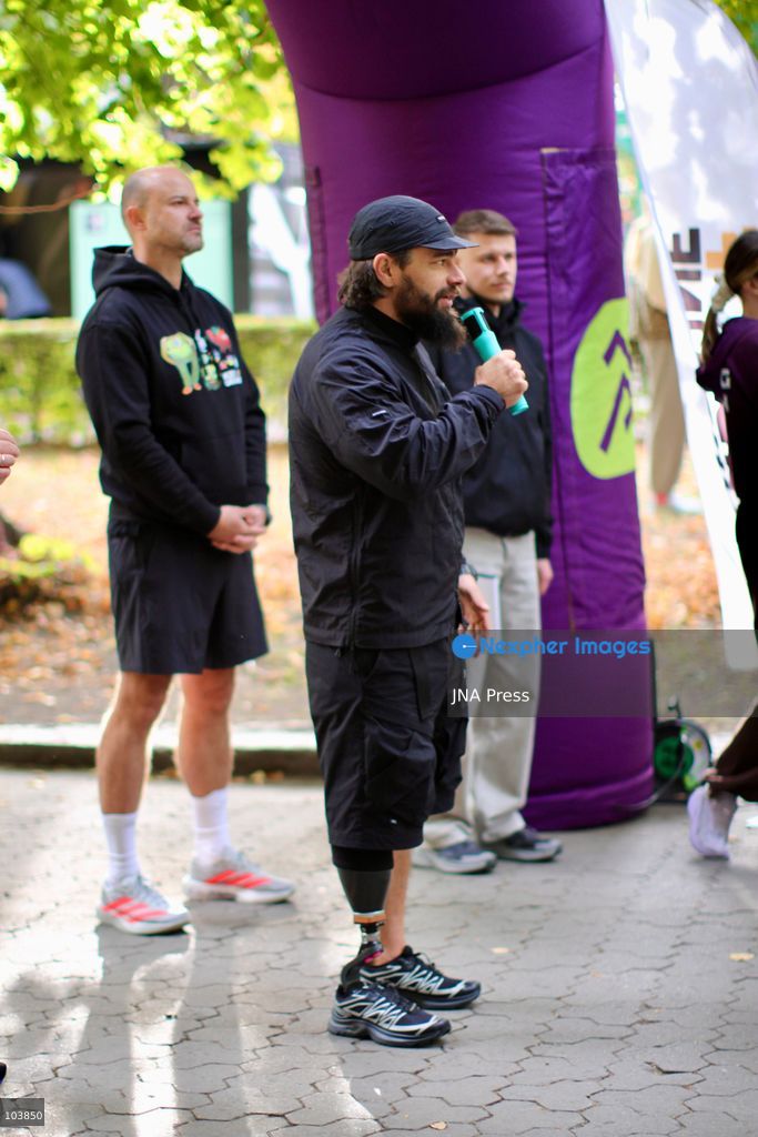 LVIV, UKRAINE, OCTOBER 10, 2026: Around 200 participants take part in the PROBIG | SviTY Run charity event in Lviv to raise funds for children and adolescents affected by the war in Ukraine. Organized by Kids of Ukraine in collaboration with PROBIG and event partners, the fundraiser featured 2.5-kilometer and 5-kilometer races, a children's race and a special race for mothers. Proceeds will support the SviTY program, which operates four psychosocial support centers in Lviv, Khmelnytskyi, Cherkasy and Zhytomyr, providing psychological assistance, social integration activities and educational guidance to adolescents affected by the war. Photo by Catherine Manso / JNA Press. (Photo by Catherine Manso/JNA Press via Nexpher Images)