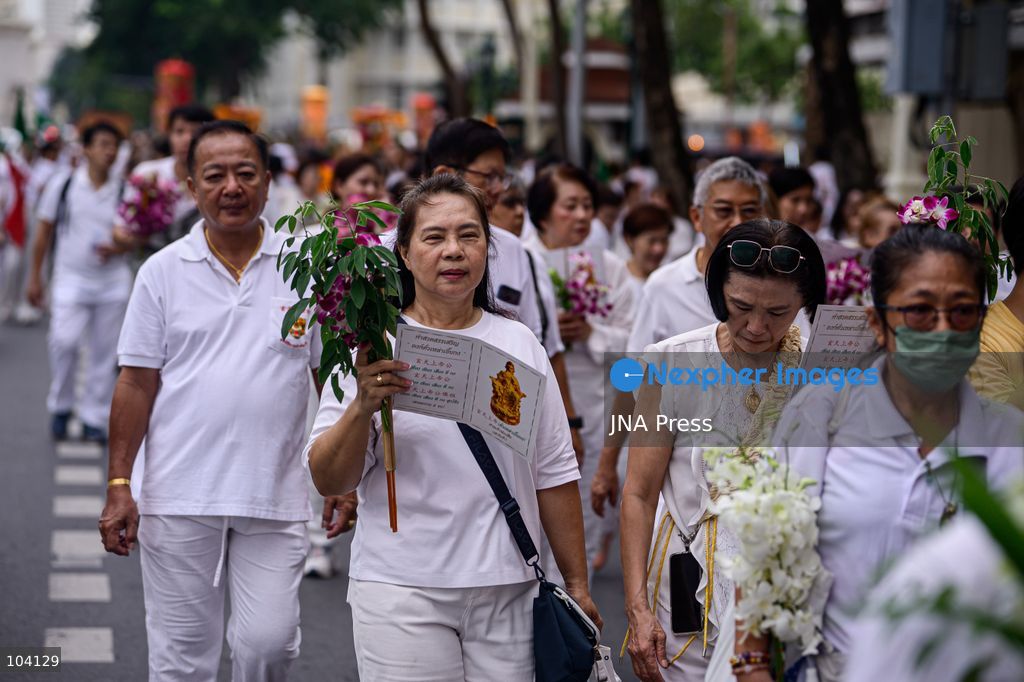 BANGKOK, THAILAND, OCTOBER 11, 2026: Devotees and performers take part in the annual deity procession organized by the Tiger God Shrine in Bangkok. The celebration features Chinese religious traditions including a procession of deities, Yingge performances, lion dances and dragon dances, as worshippers gather to pay respects and seek blessings. According to the shrine's tradition, the annual observance commemorates the day Tua Lao Eia Kong attained spiritual enlightenment. Photo by Watsawat Koktabtim / JNA Press. (Photo by Watsawat "James" Koktabtim/JNA Press via Nexpher Images)
