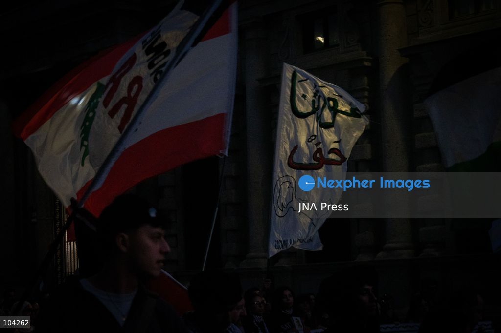MILAN, ITALY, OCTOBER 10, 2026: Thousands of demonstrators march through central Milan in solidarity with Palestinians, marking three years since the start of the war in Gaza. Protesters carry Palestinian flags, banners and placards as they march from Piazza della Repubblica toward Piazza San Babila, calling for an end to Israel's military operations in Gaza, an arms embargo and the suspension of agreements with Israel. The demonstration was part of a nationwide mobilization organized by Palestinian groups and supporting organizations across Italy. Photo by Nadia Caimi / JNA Press. (Photo by Nadia Caimi/JNA Press via Nexpher Images)