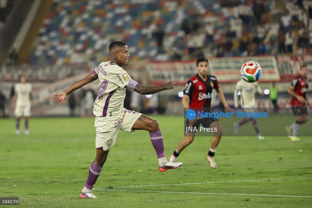 LIMA, PERU, OCTOBER 10, 2026: Matchday 11 of the Peruvian Clausura tournament, in which Universitario de Deportes hosted FBC Melgar at the Estadio Monumental in Lima, Peru. The match ended 2-2. Photo by Sebastián Ulises Blanco Salazar / JNA Press (Photo by Sebastián Ulises Blanco Salazar/JNA Press via Nexpher Images)