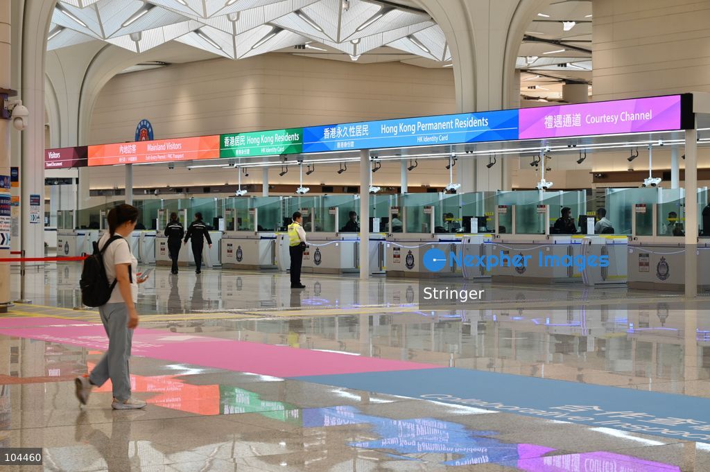 Tourists going to checking at Huanggang Port on October 12, 2026 in Shenzhen, China. Huanggang Port officially opened for operation today. (Photo by Stringer/Nexpher Images)