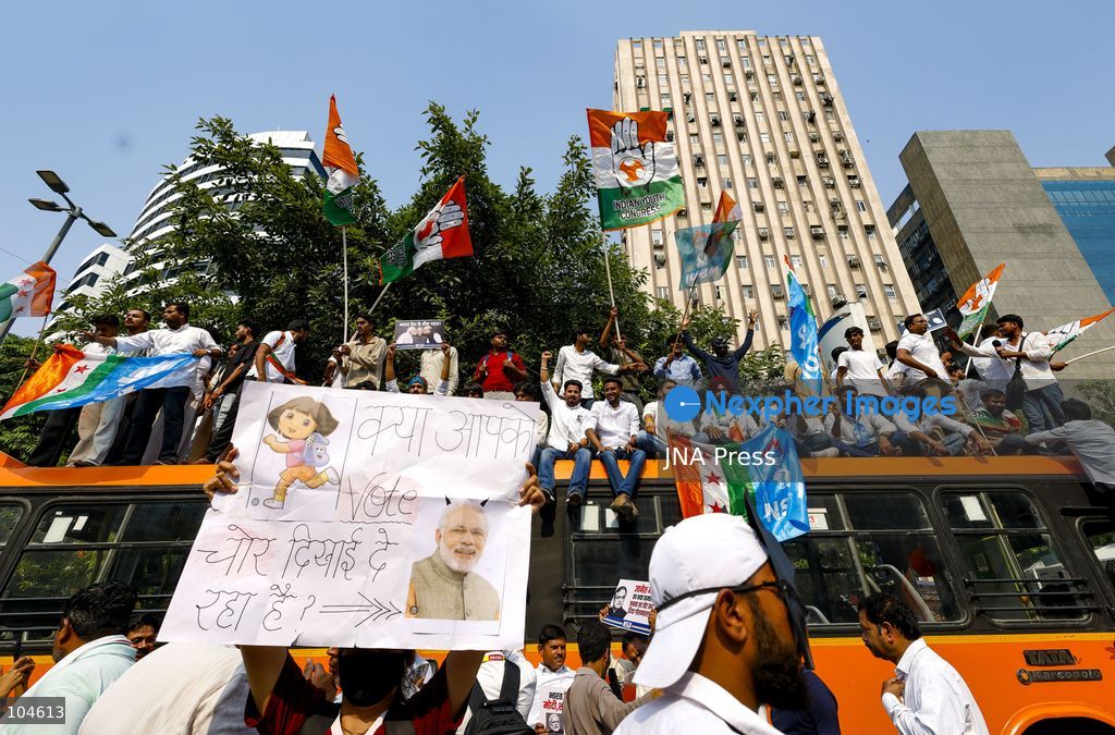NEW DELHI, INDIA, OCTOBER 12, 2026: Congress leader Rahul Gandhi takes part in a protest march from Barakhamba Road towards the Supreme Court in New Delhi, demanding the resignation of India's Chief Election Commissioner Gyanesh Kumar over alleged irregularities in the Special Intensive Revision (SIR) of electoral rolls. The Election Commission denies wrongdoing. Photo by Vishal Kapoor / JNA Press. (Photo by Vishal Kapoor/JNA Press via Nexpher Images)